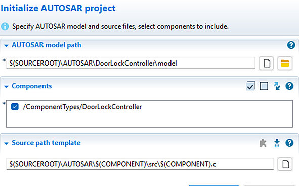 AUTOSAR software component testing AUTOSAR in the Test Tool TESSY